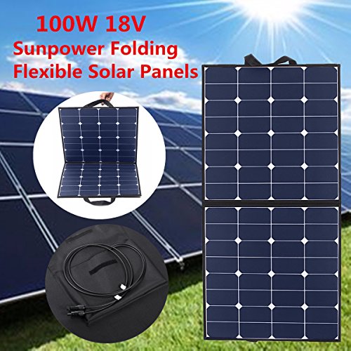 Solarpanel MOHOO® Solar-Ladegerät 5.5A 18V 100W