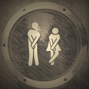 Toilettenschild